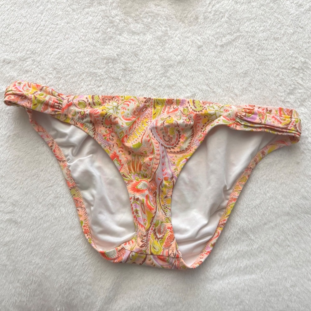 Victoria's Secret Bikini Bottom Bundle L Paisley Leopard Swim Lot‎ 2 - Picture 6 of 10